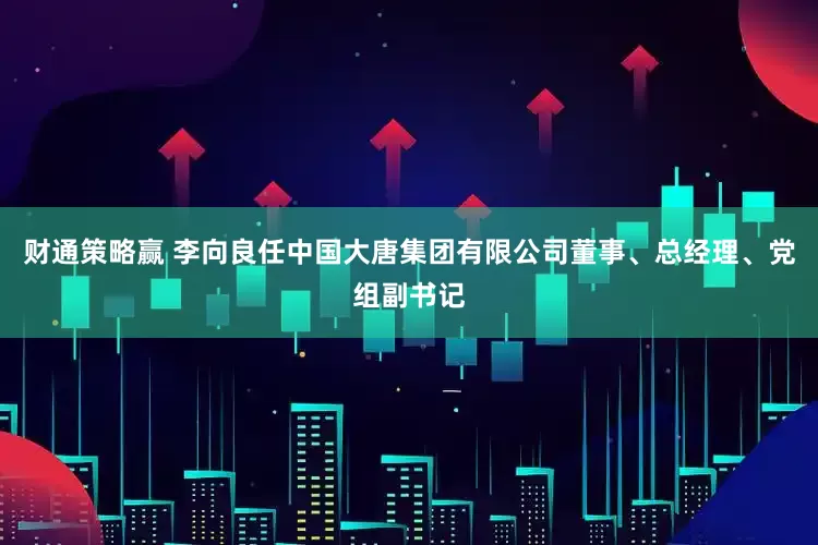 财通策略赢 李向良任中国大唐集团有限公司董事、总经理、党组副书记